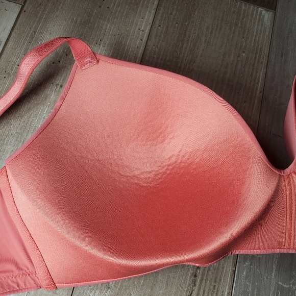 Auden The Bliss Wireless Lightly Lined Women's Rose Pink Bra Size 38D EUC - Picture 9 of 16